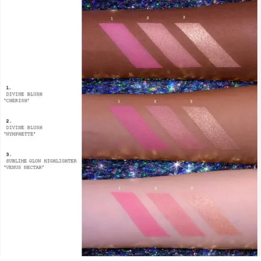 Pat McGrath Bridgerton Divine Blush & Glow Trio Love at First Blush NIB Limited